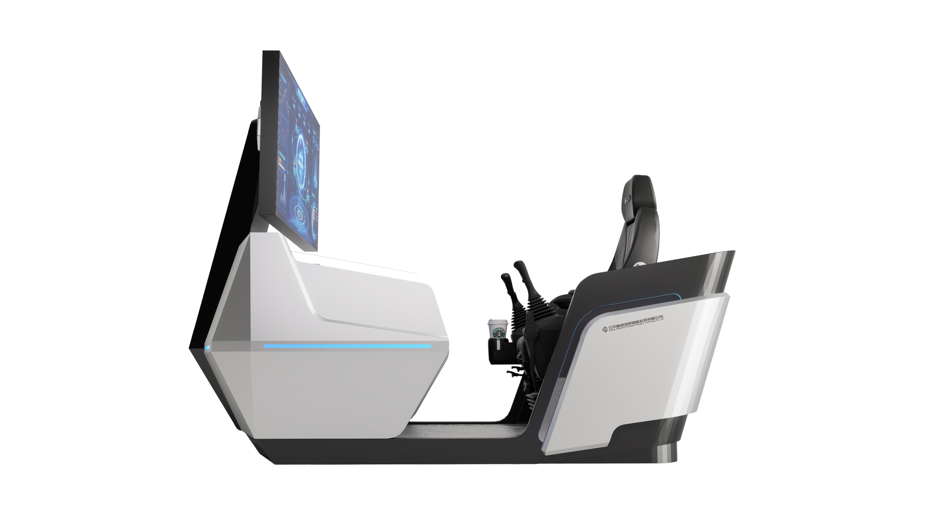 远程控制舱-电动座椅配备座椅通风、座椅按摩等功能，有报警接口根据外部信号的输入可以实现强烈捶打等功能。